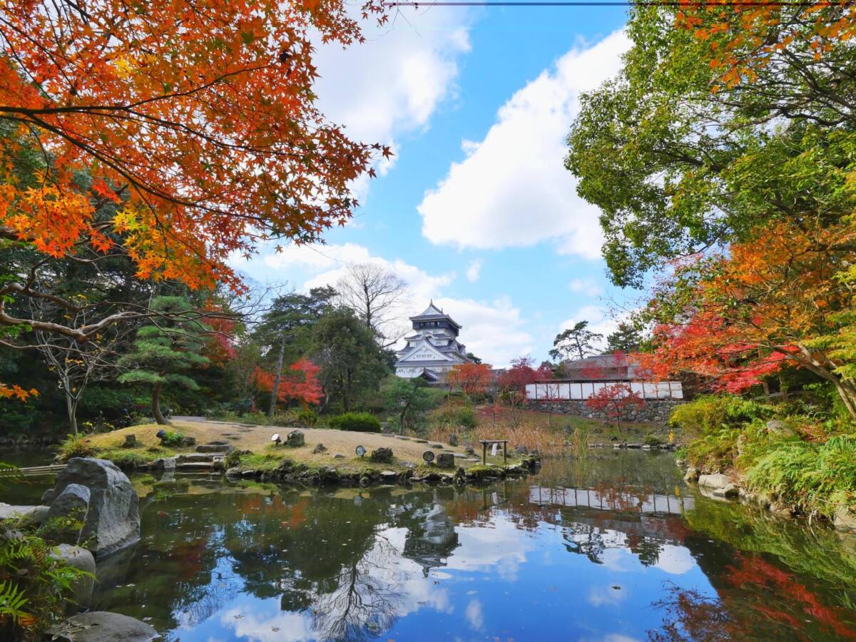 小倉城庭園 – 水と緑が織りなす美しい景観