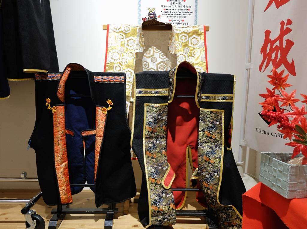 天守閣1階「なりきり」体験コーナー