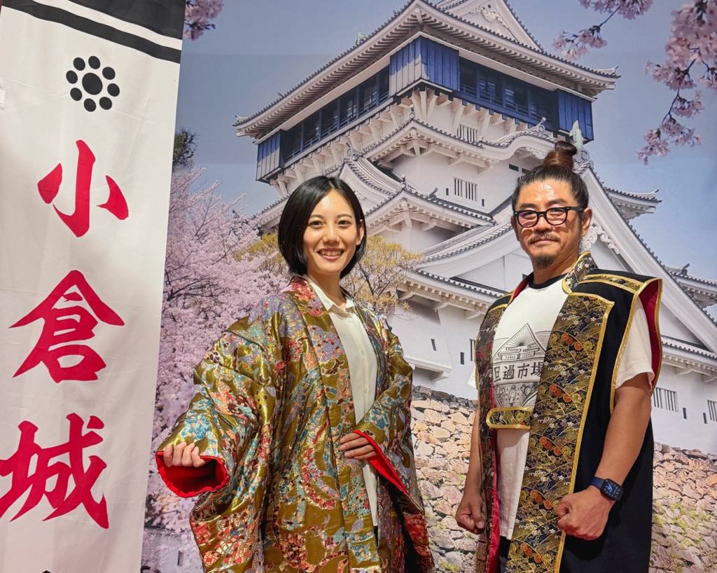 天守閣1階「なりきり」体験コーナー